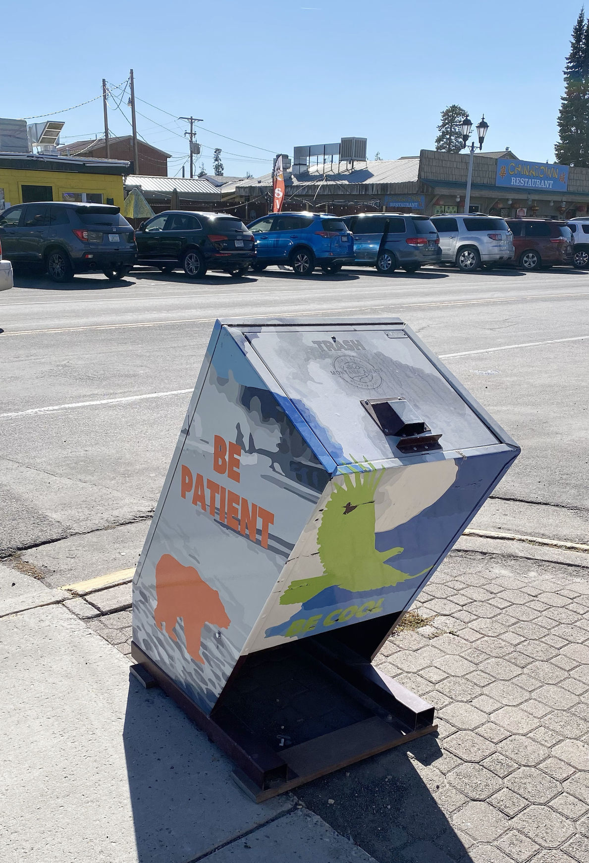 Bear-proof garbage containers
